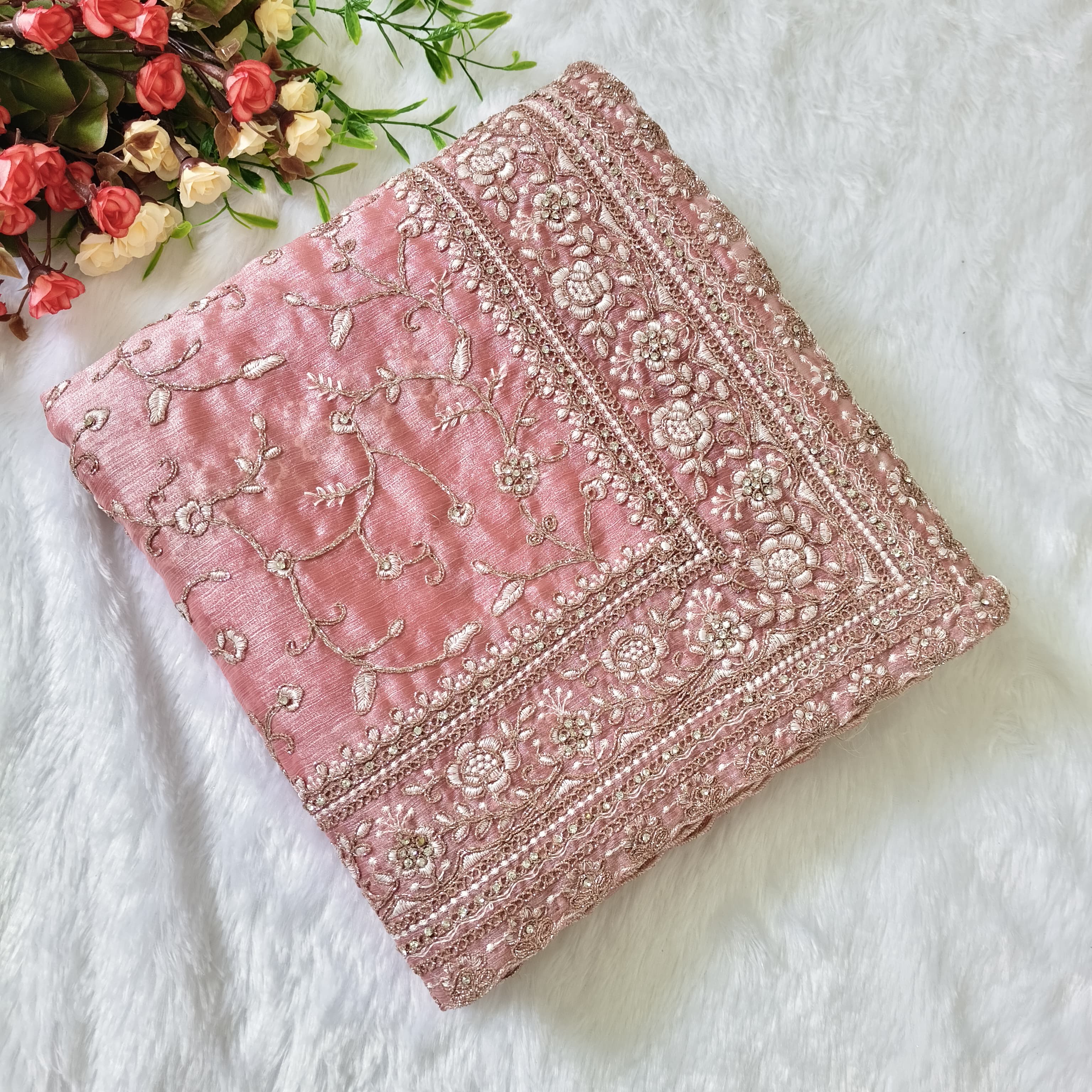 Burberry Chiffon Saree