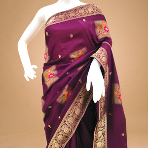 Banarasi Silk Saree - StitchVogue