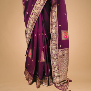Banarasi Silk Saree - StitchVogue