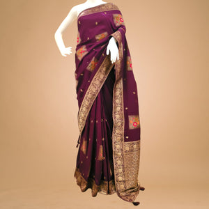 Banarasi Silk Saree - StitchVogue