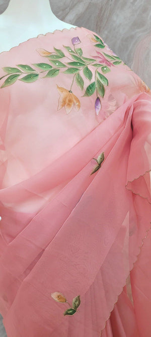 Crepe Silk Saree - StitchVogue