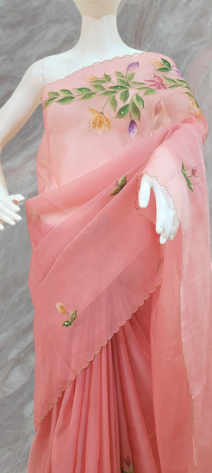 Crepe Silk Saree - StitchVogue