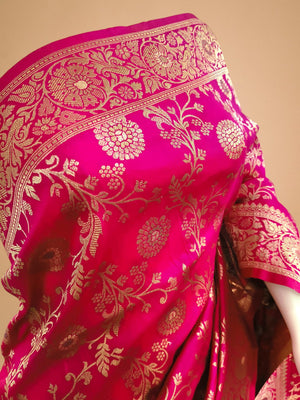 Dola Silk Saree - StitchVogue
