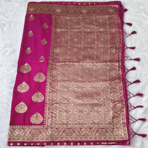 Dola Silk Saree - StitchVogue