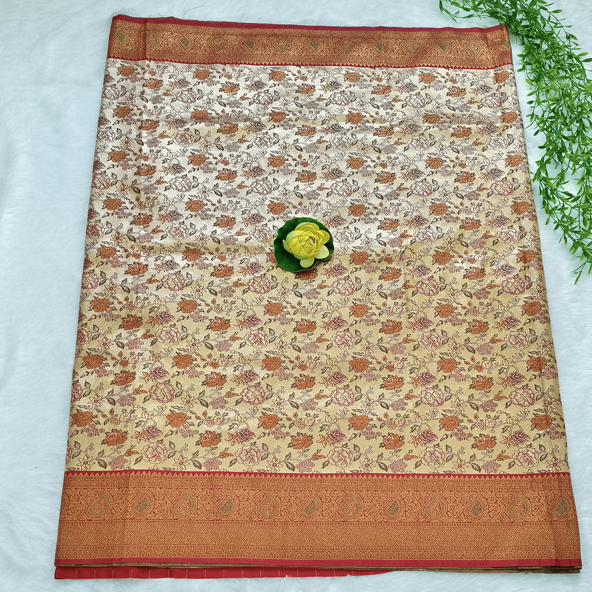 Kanjeevaram Silk Saree - StitchVogue