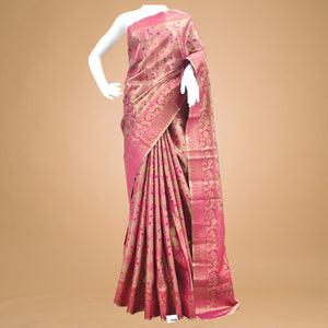 Kanjeevaram Silk Saree - StitchVogue