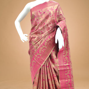 Kanjeevaram Silk Saree - StitchVogue