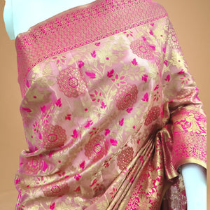 Kanjeevaram Silk Saree - StitchVogue