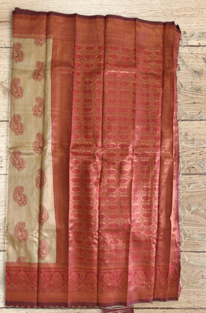 Kanjeevaram Silk Saree - StitchVogue