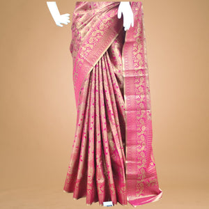Kanjeevaram Silk Saree - StitchVogue