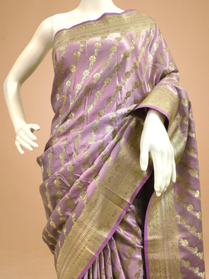 Lichi Silk Saree - StitchVogue