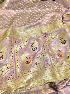 Lichi Silk Saree - StitchVogue