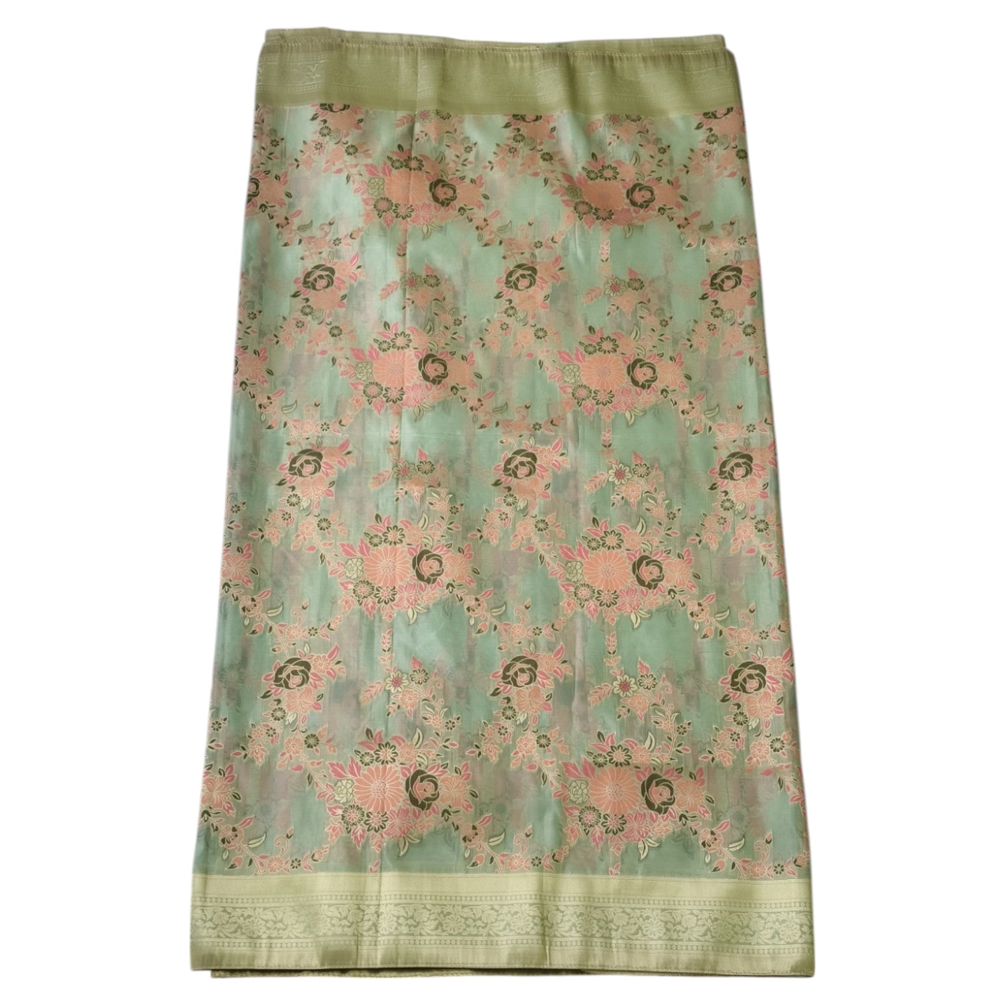 Organza Silk Saree - StitchVogue