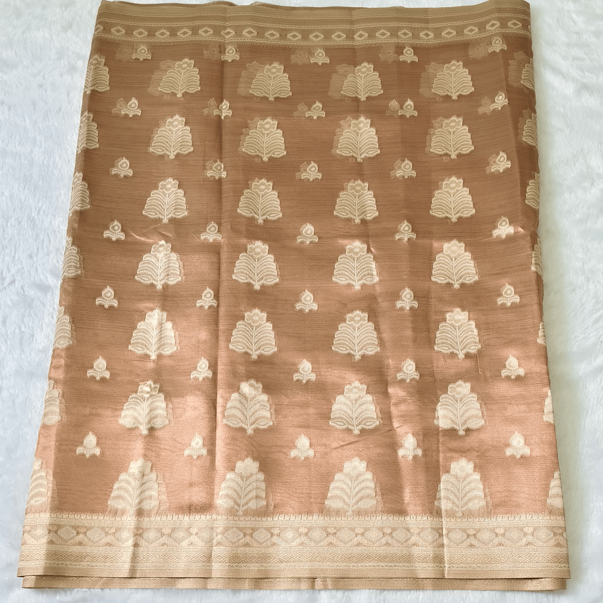 Organza Silk Saree - StitchVogue