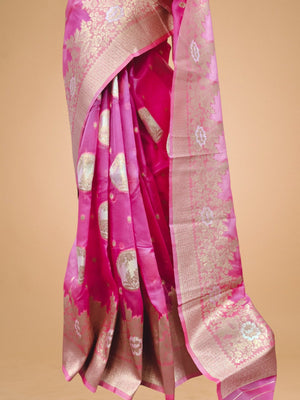 Organza Silk Saree - StitchVogue
