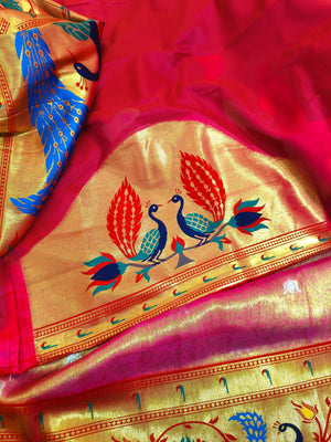 Paithani Silk Saree - StitchVogue