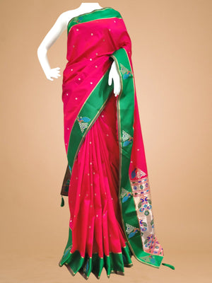 Paithani Silk Saree - StitchVogue
