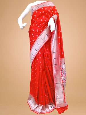Paithani Silk Saree - StitchVogue