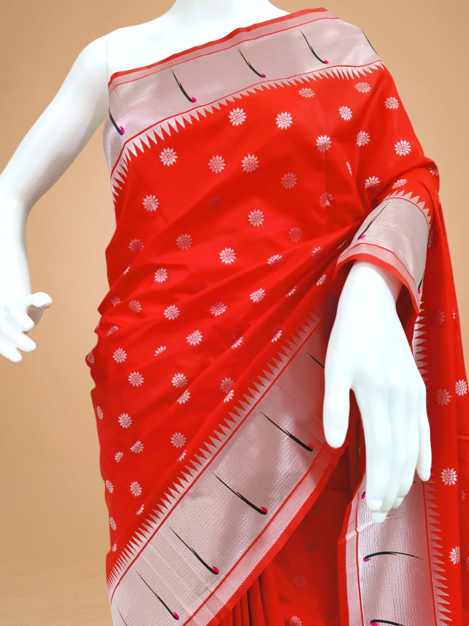 Paithani Silk Saree - StitchVogue