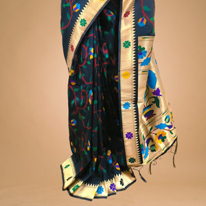 Paithani Silk Saree - StitchVogue