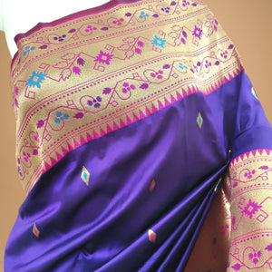 Paithani Silk Saree - StitchVogue