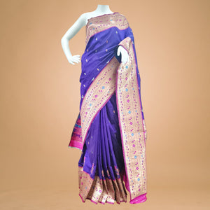 Paithani Silk Saree - StitchVogue