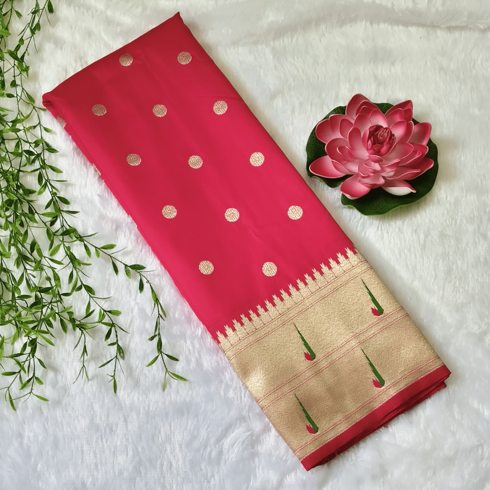 Paithani Silk Saree - StitchVogue