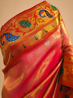 Paithani Silk Saree - StitchVogue