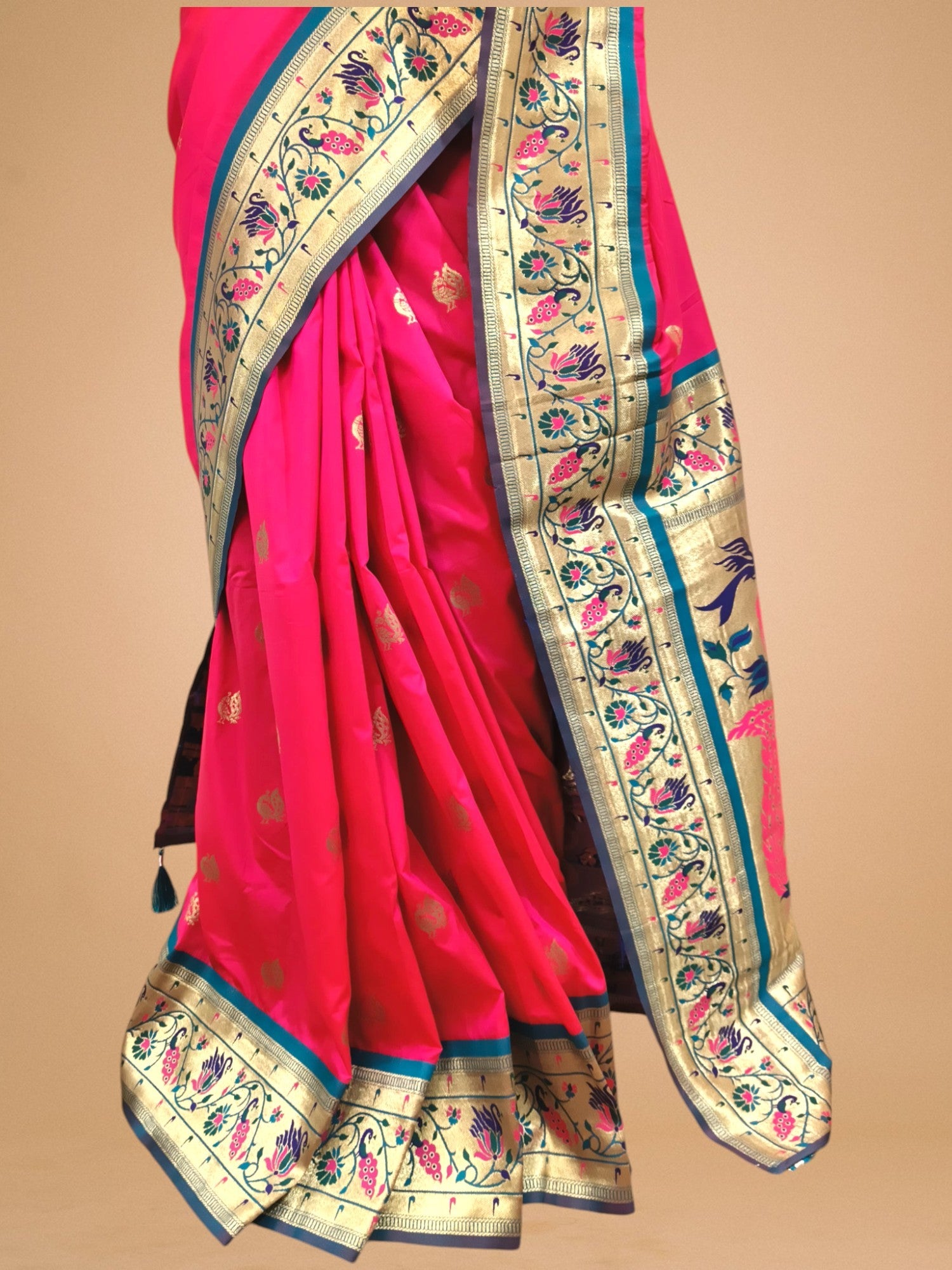 Paithani Silk Saree - StitchVogue