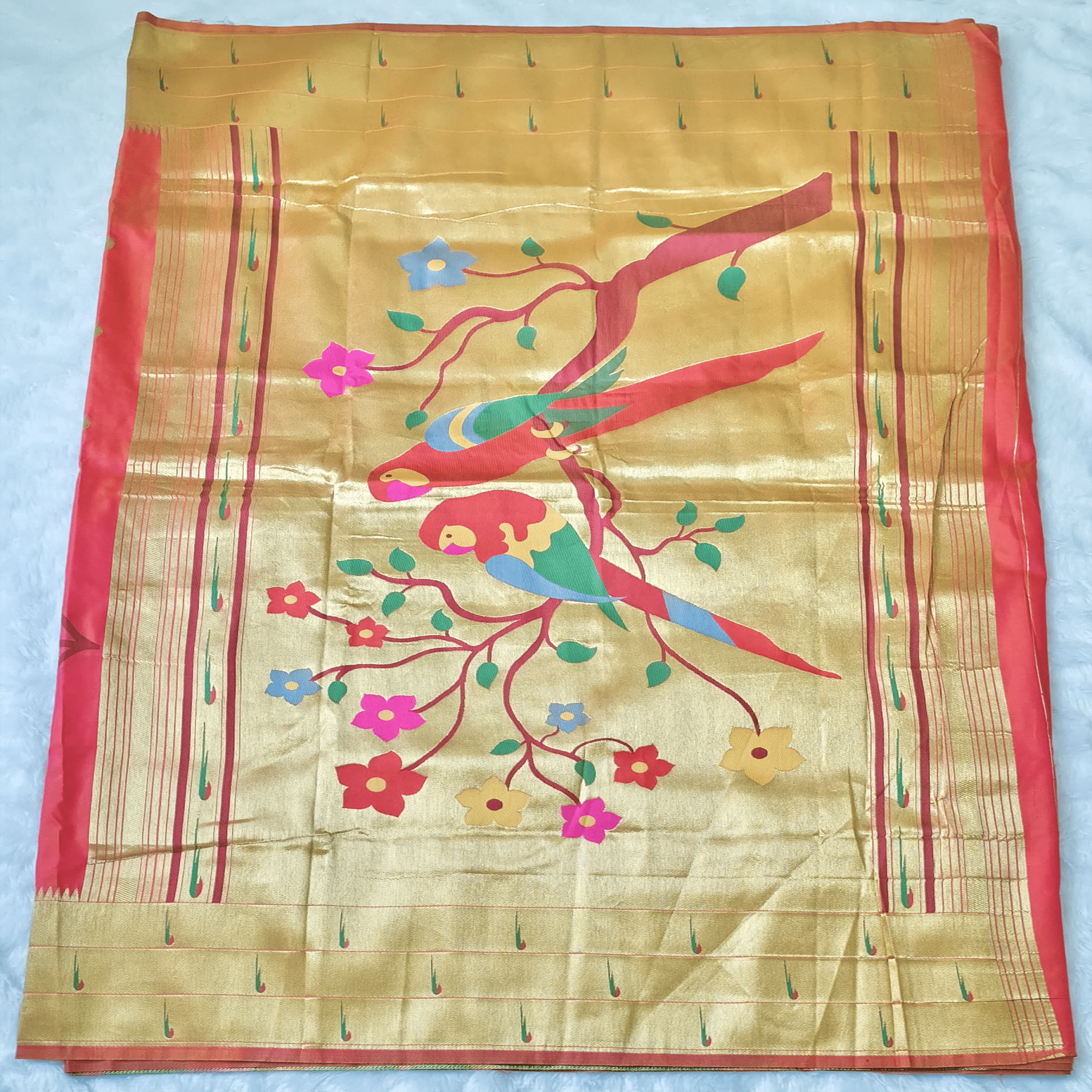 Paithani Silk Saree - StitchVogue