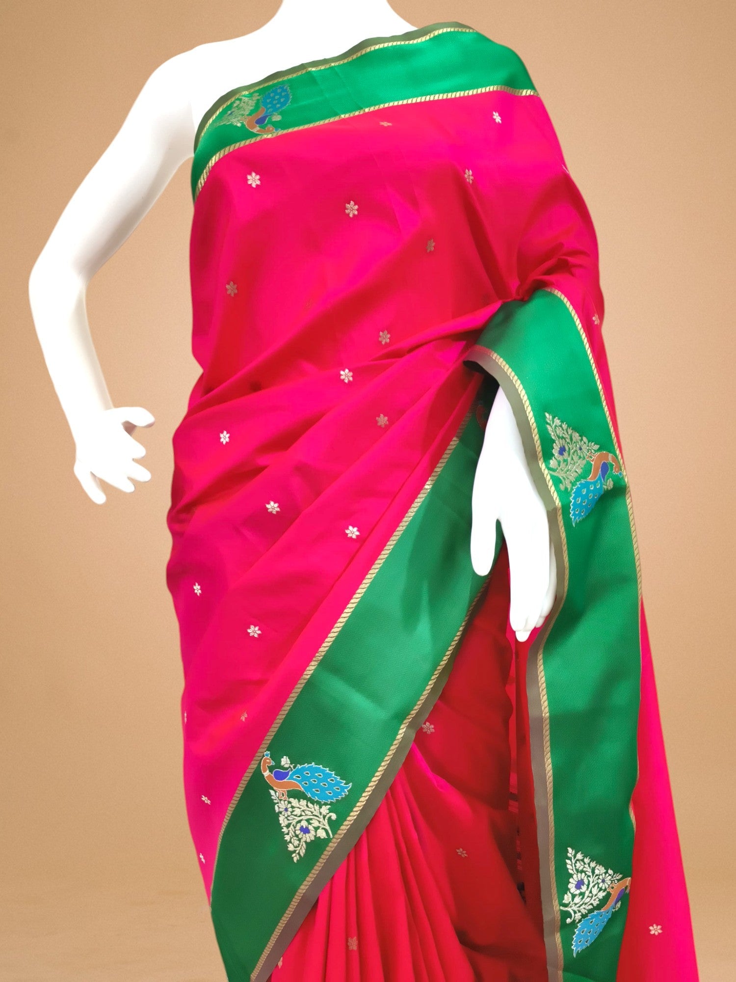 Paithani Silk Saree - StitchVogue