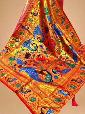 Paithani Silk Saree - StitchVogue