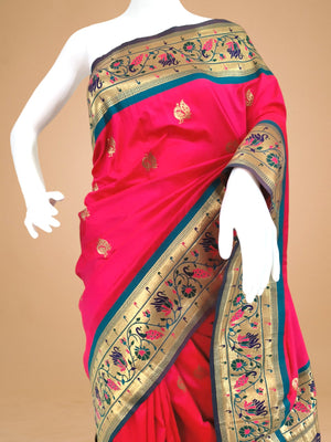 Paithani Silk Saree - StitchVogue