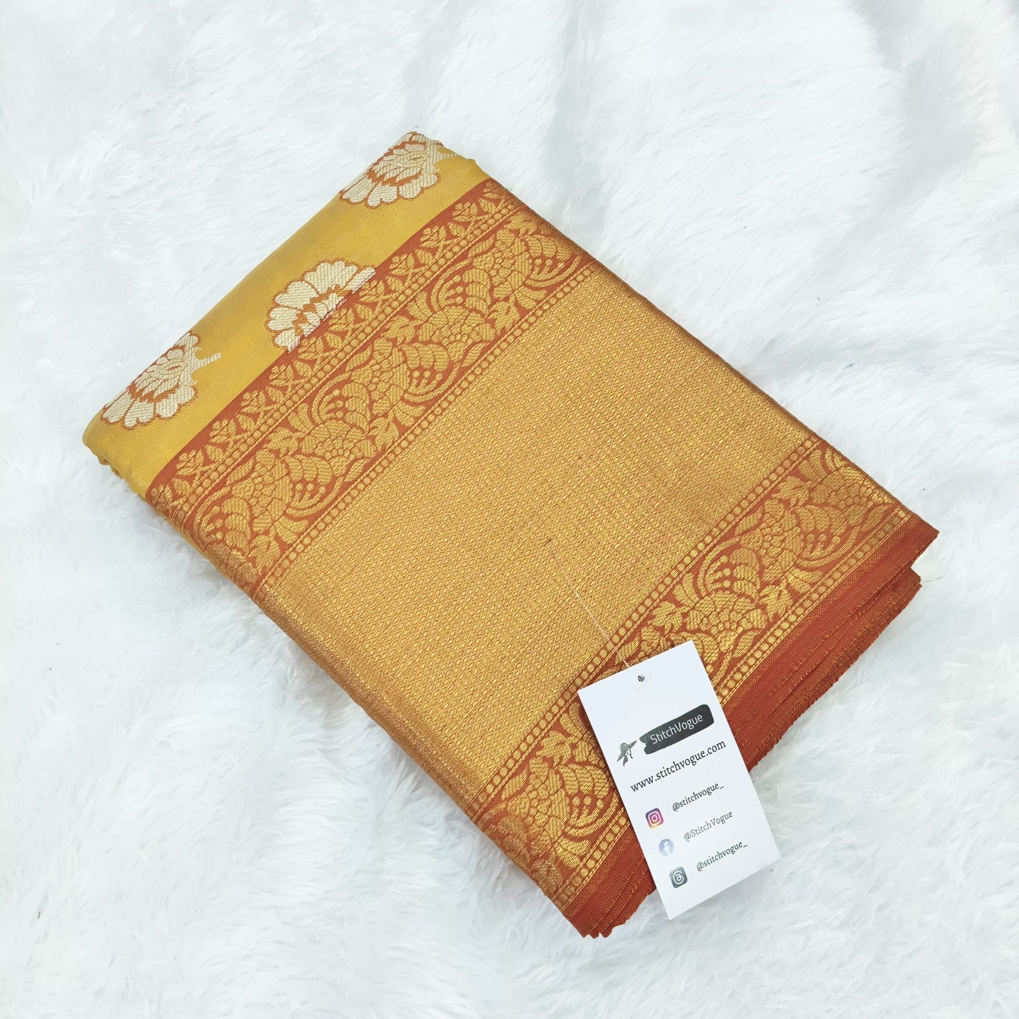 Pattu Silk Saree - StitchVogue