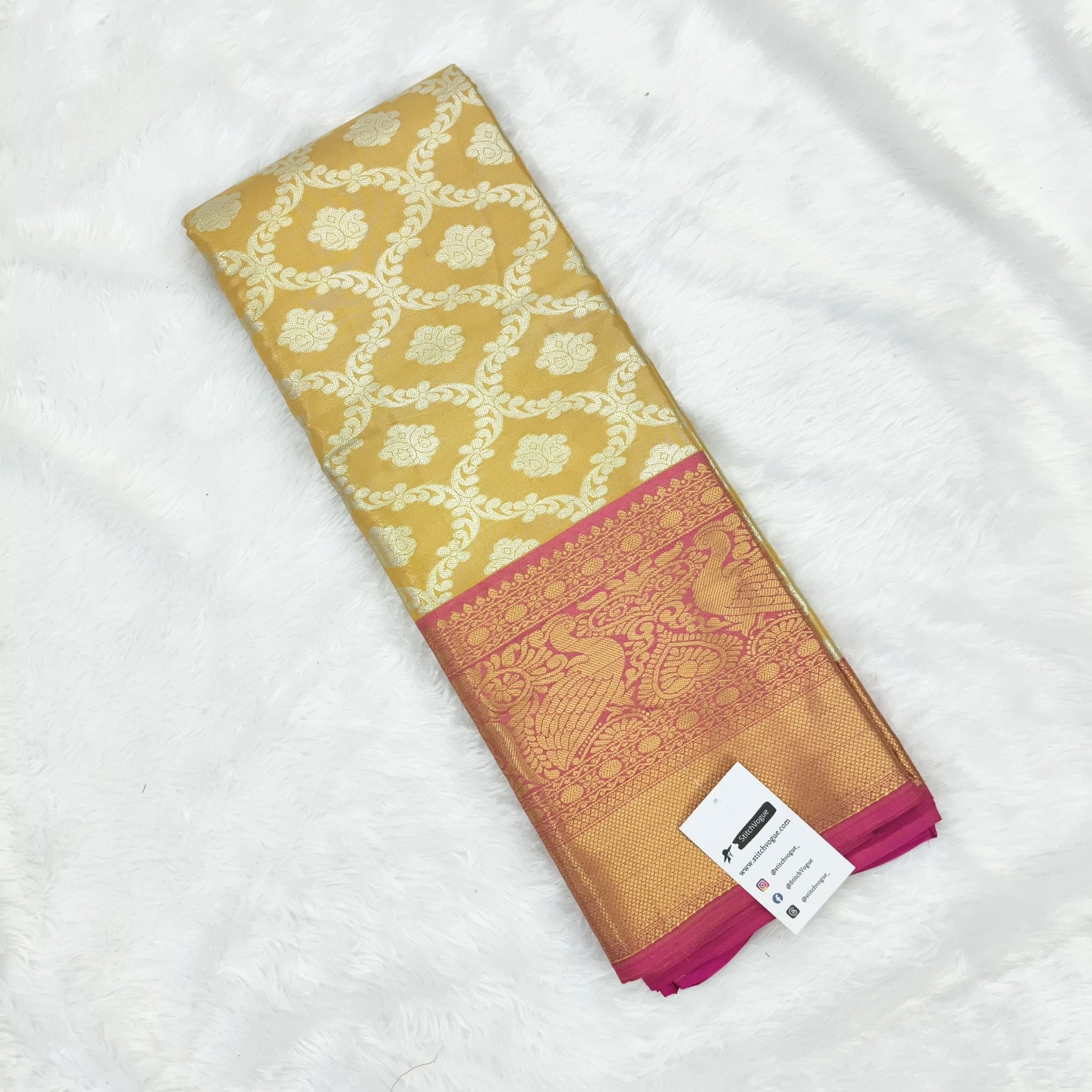 Pattu Silk Saree - StitchVogue