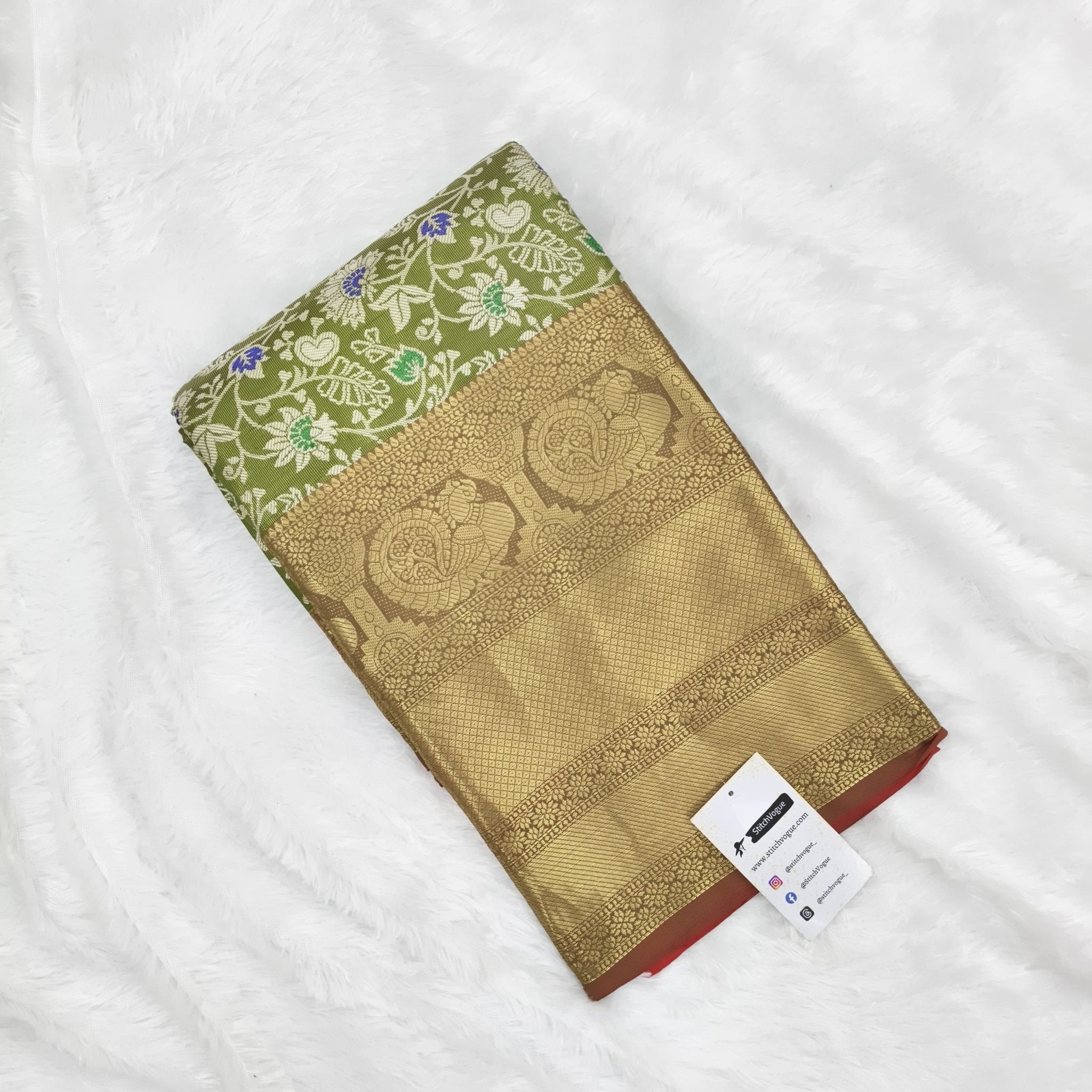 Pattu Silk Saree - StitchVogue