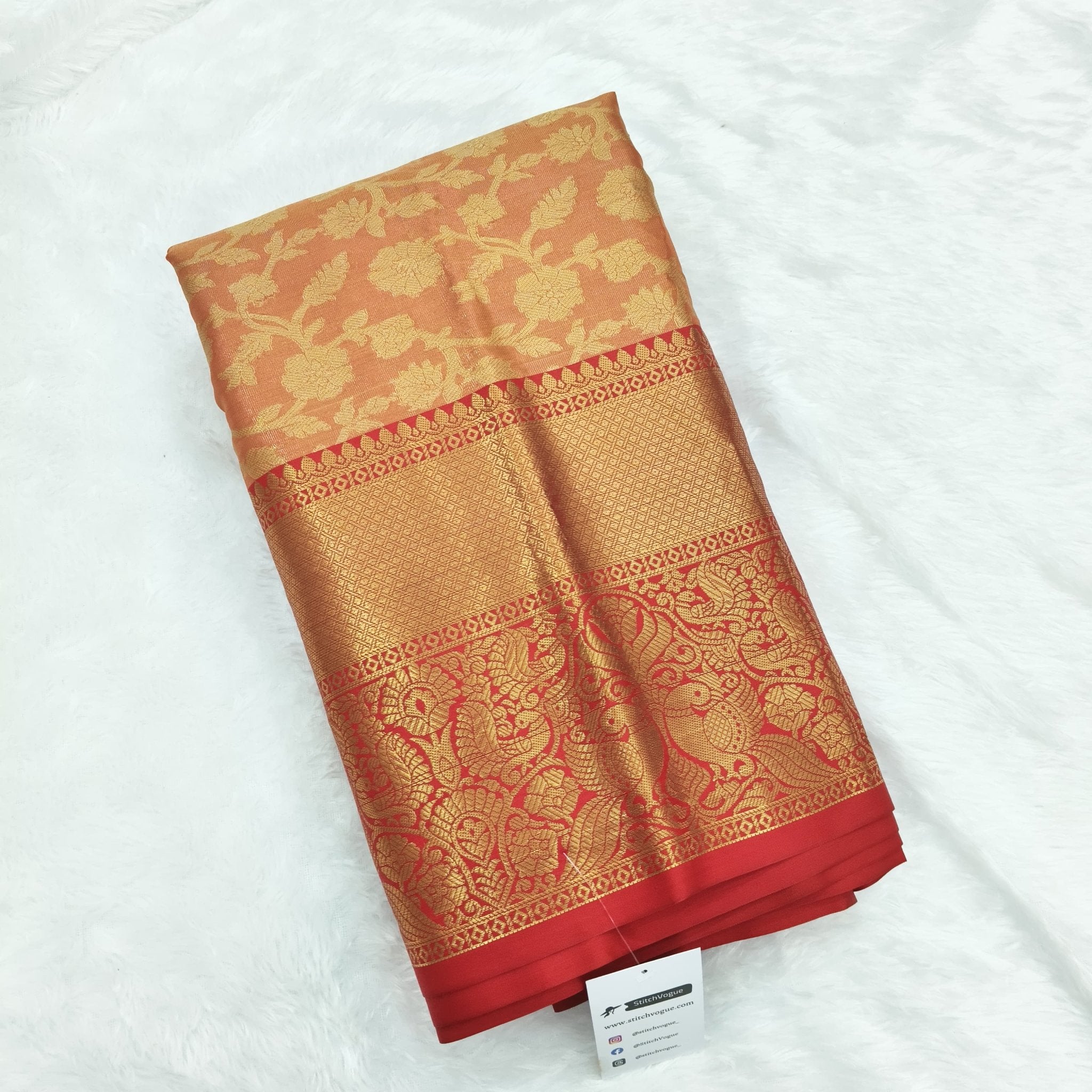 Pattu Silk Saree - StitchVogue