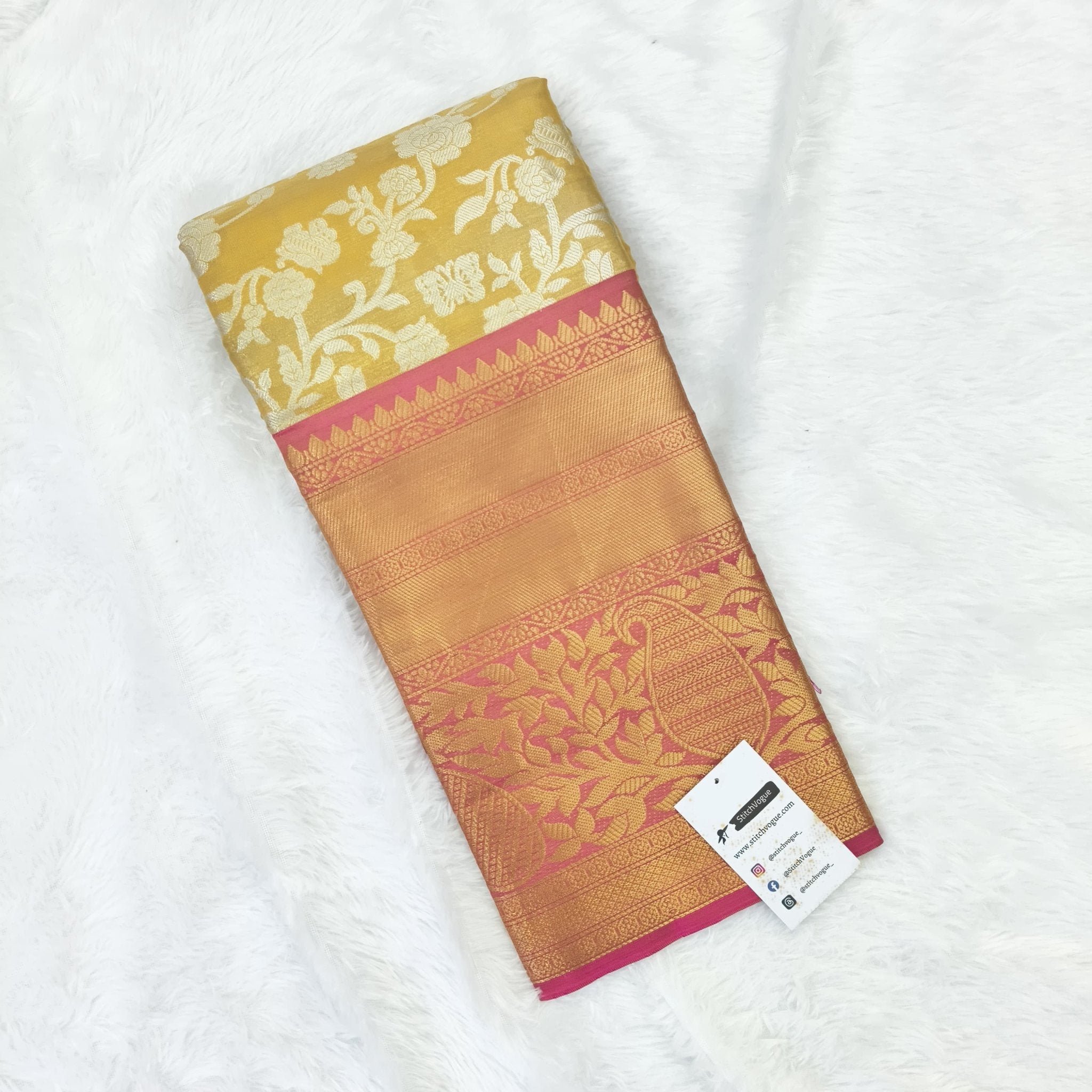 Pattu Silk Saree - StitchVogue