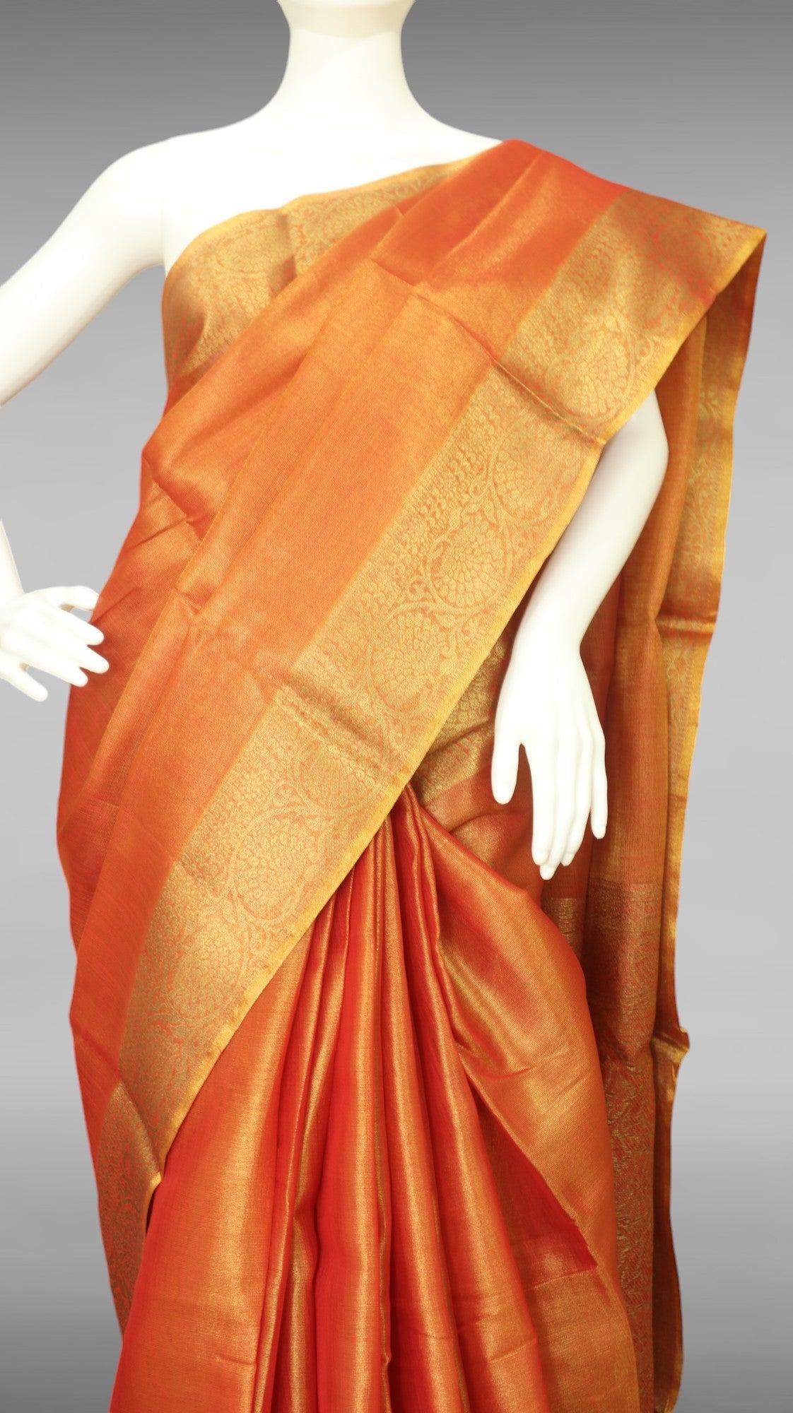 Tussar Silk Saree - StitchVogue
