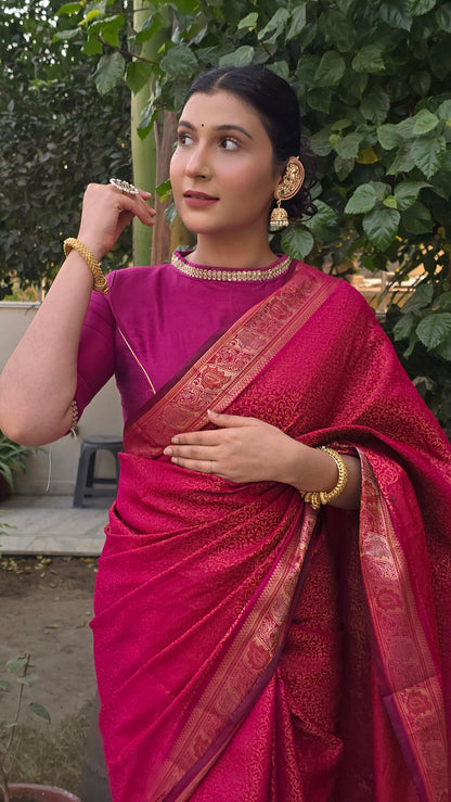 Dharmavaram Silk Saree