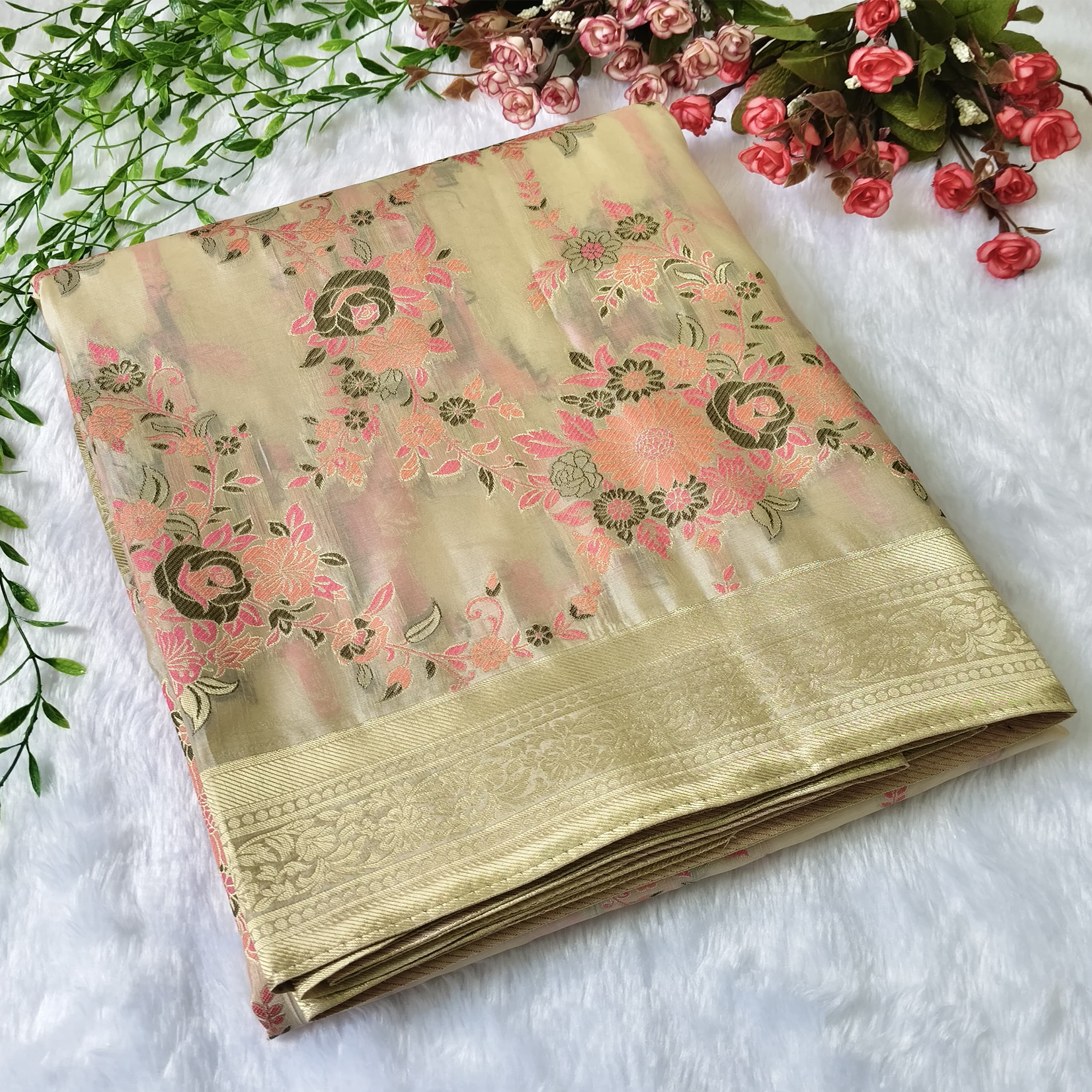 Organza Silk Saree
