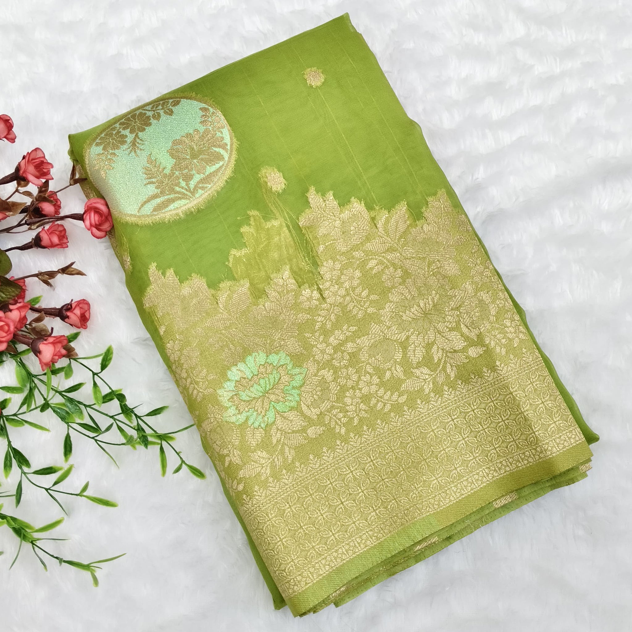 Organza Silk Saree