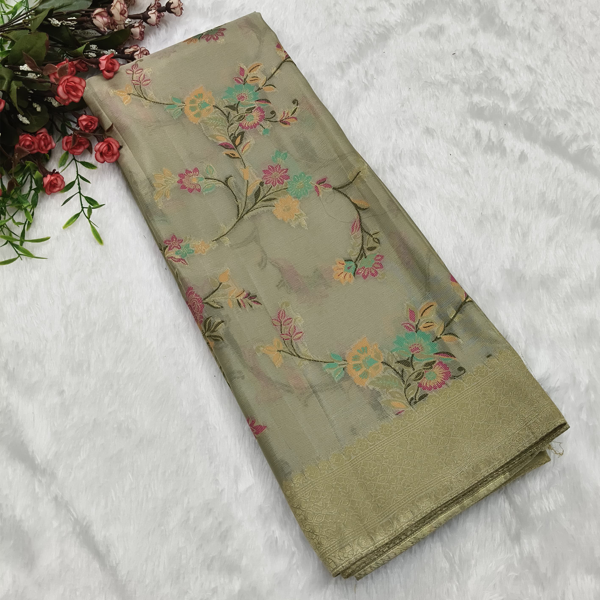Organza Silk Saree