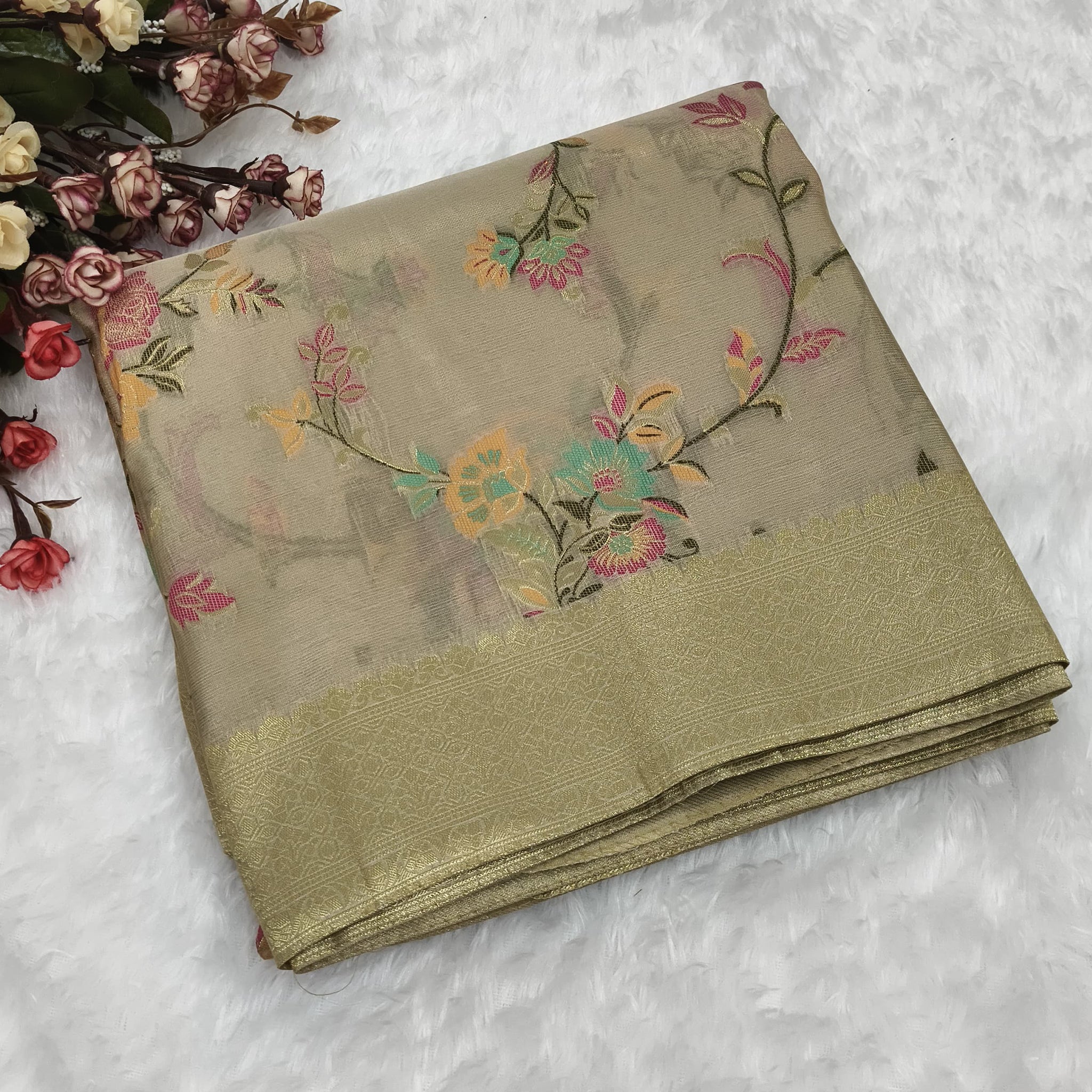Organza Silk Saree