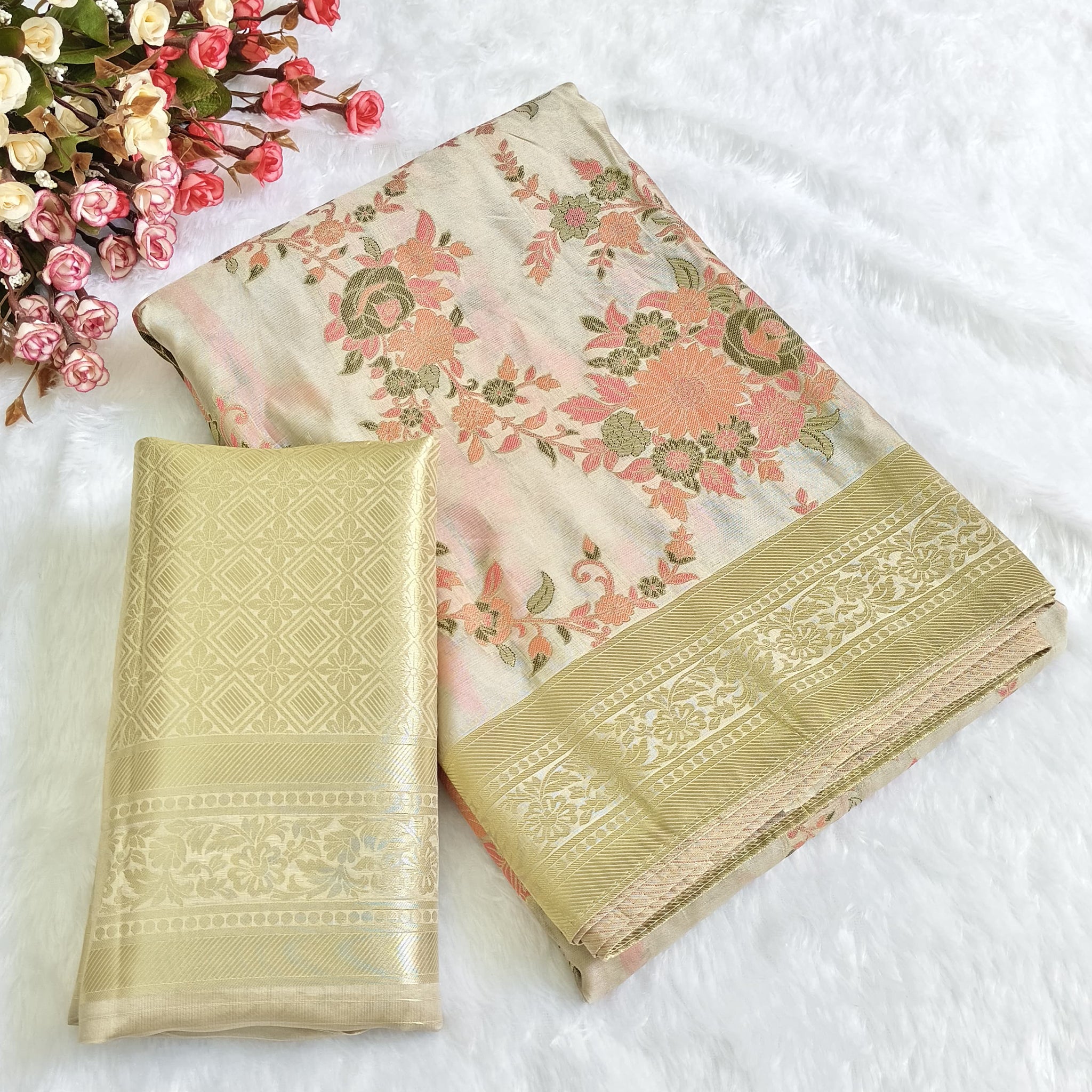 Organza Silk Saree