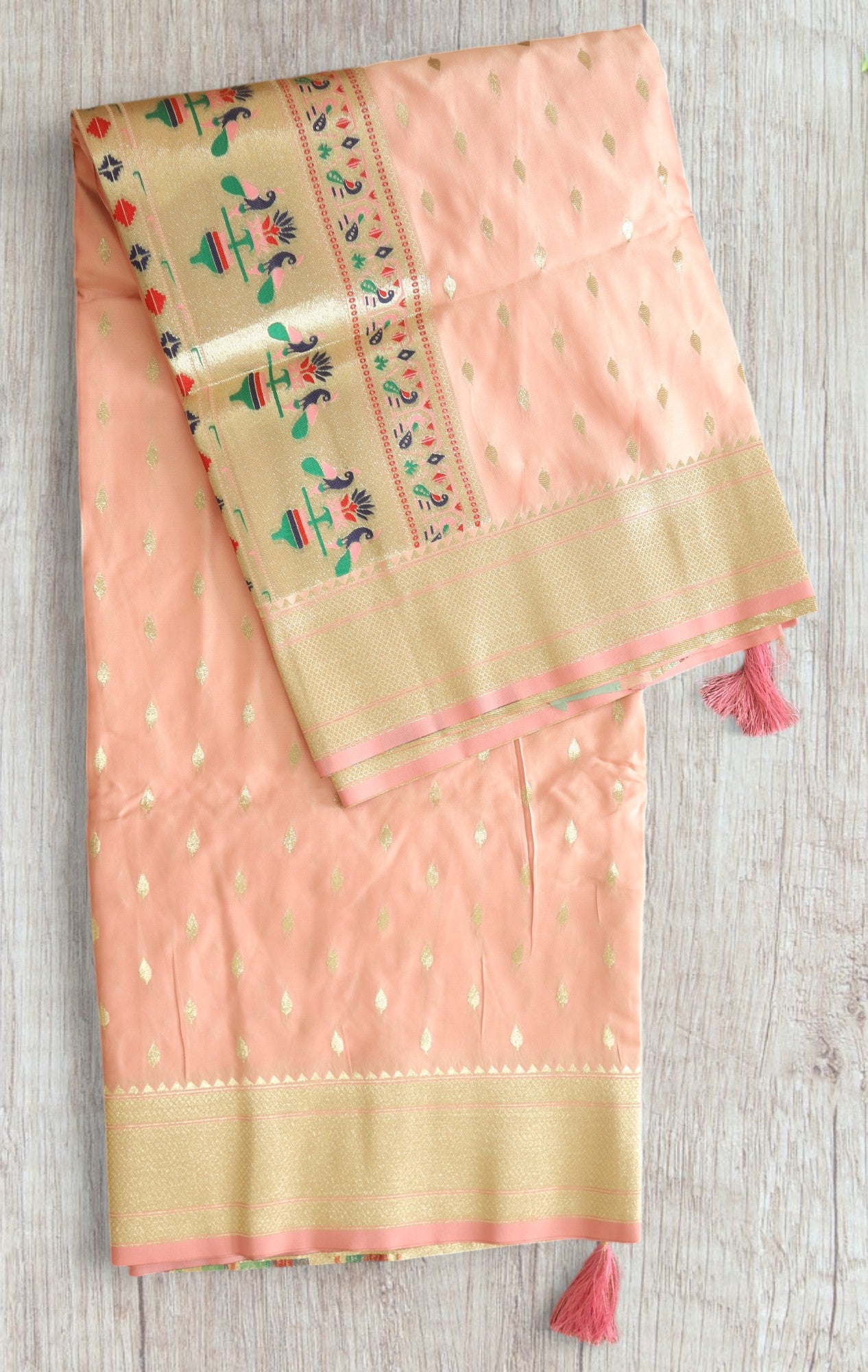 Lichi Silk Saree