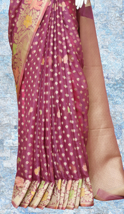 Organza Silk Saree