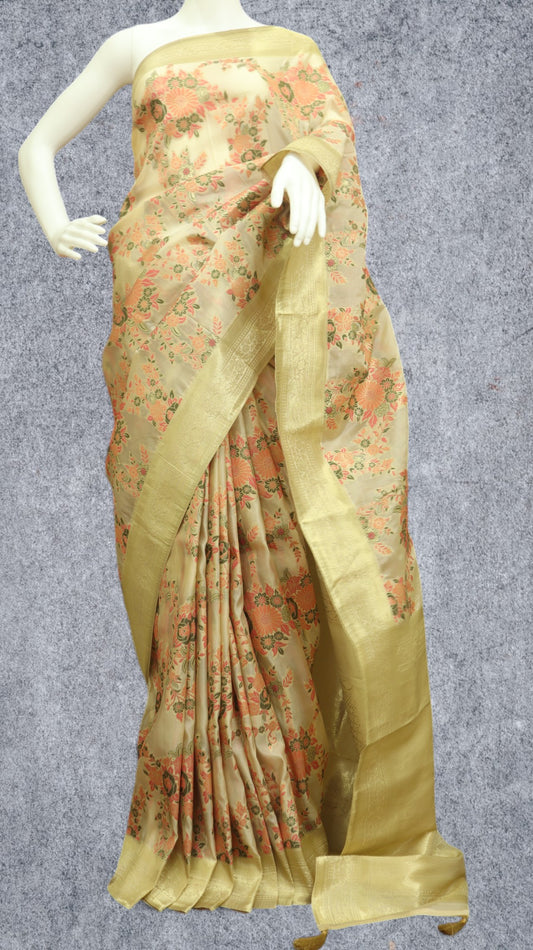 Organza Silk Saree