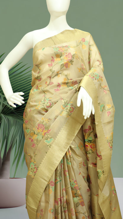 Organza Silk Saree