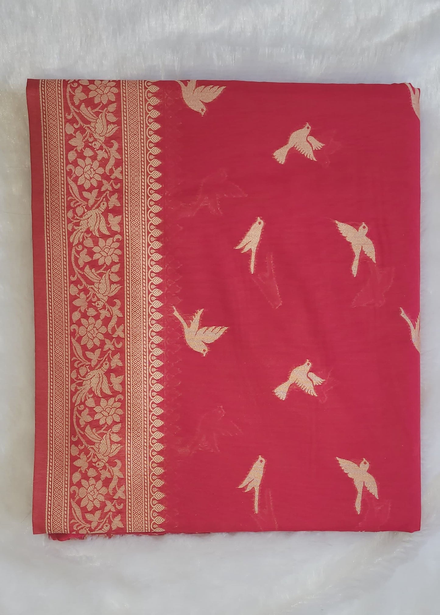 Mercerised Cotton Saree